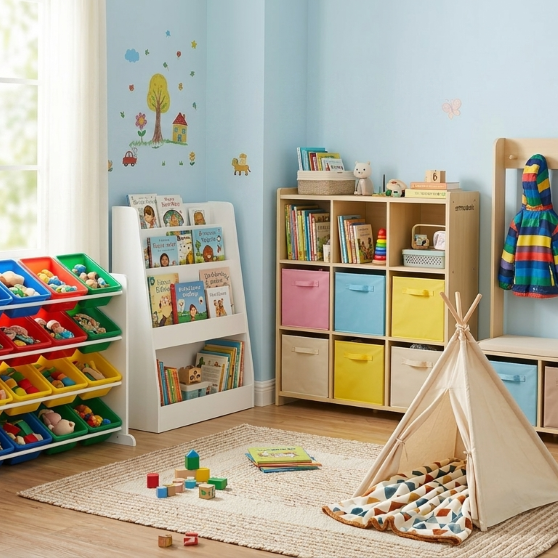 Kids Bedroom Organisation: Storage Solutions Parents Love