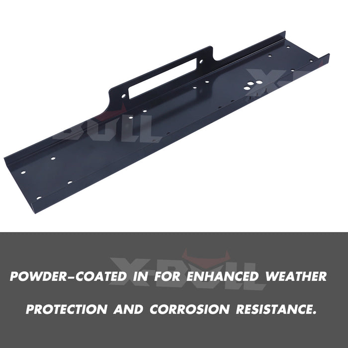 X-BULL Universal Winch Mounting Plate for 8000lb–13000lb Winches