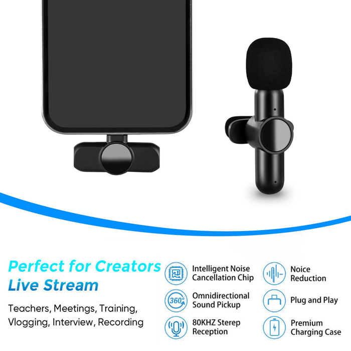 Wireless Microphone for iPhone