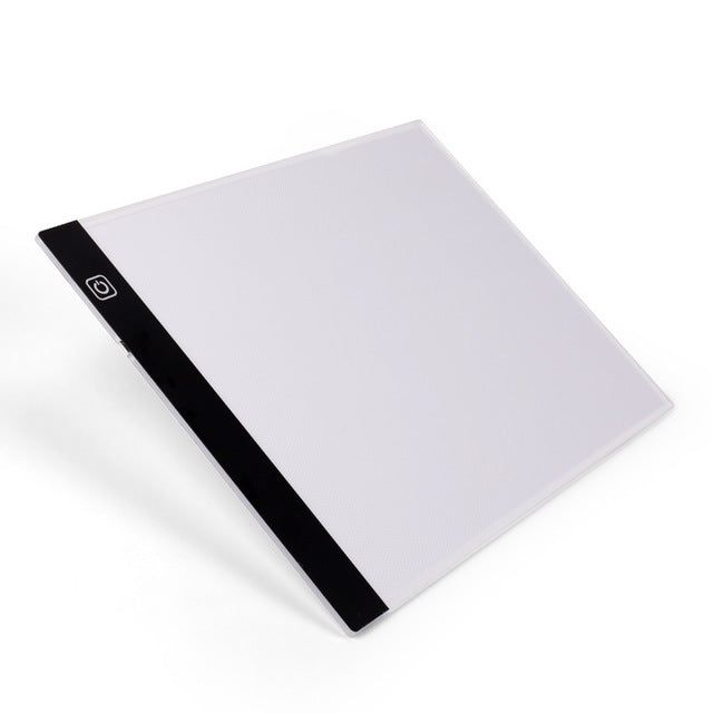 A4 LED Light Box Drawing Pad with 3 Brightness Levels