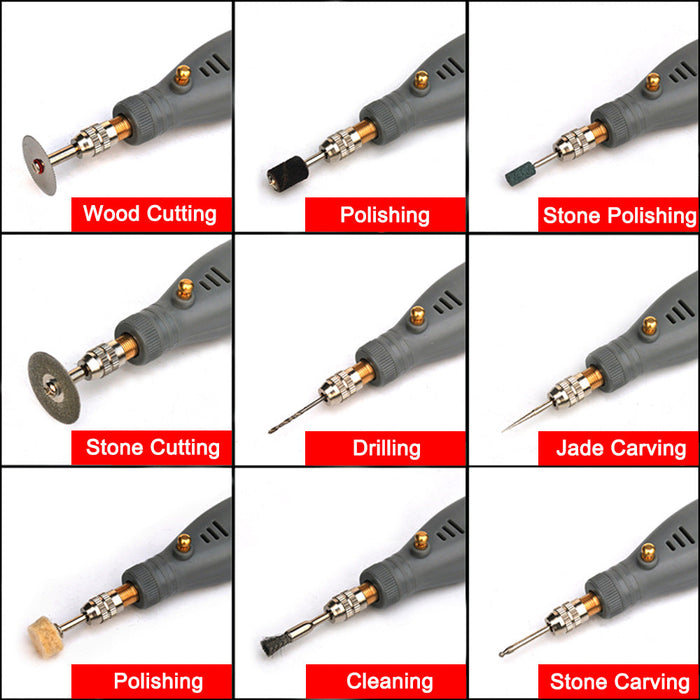 Electric Engraving Pen Cordless Micro Engraver Machines Carving Pen Rechargeable