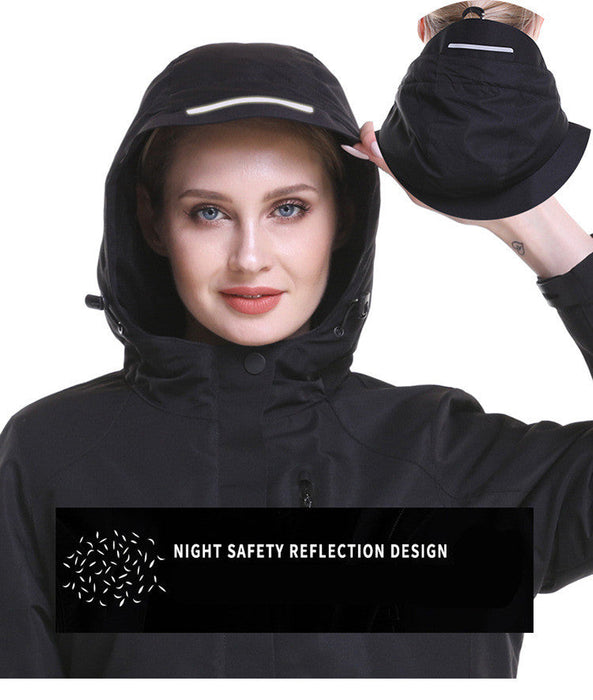 2XL Electric Heated Jacket Coat Thermal Outwear Washable Winter Warmer