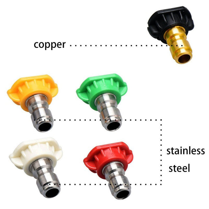 Turbo Nozzle with 5 Spray Tips