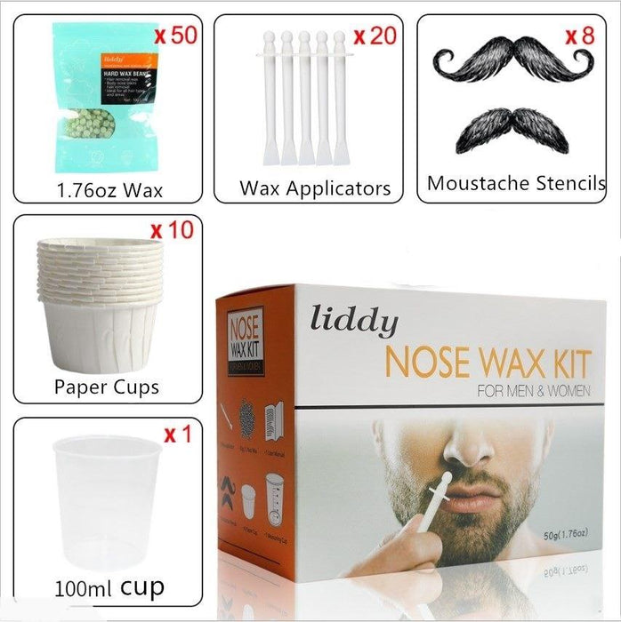 Nose Ear Hair Removal Wax Kit