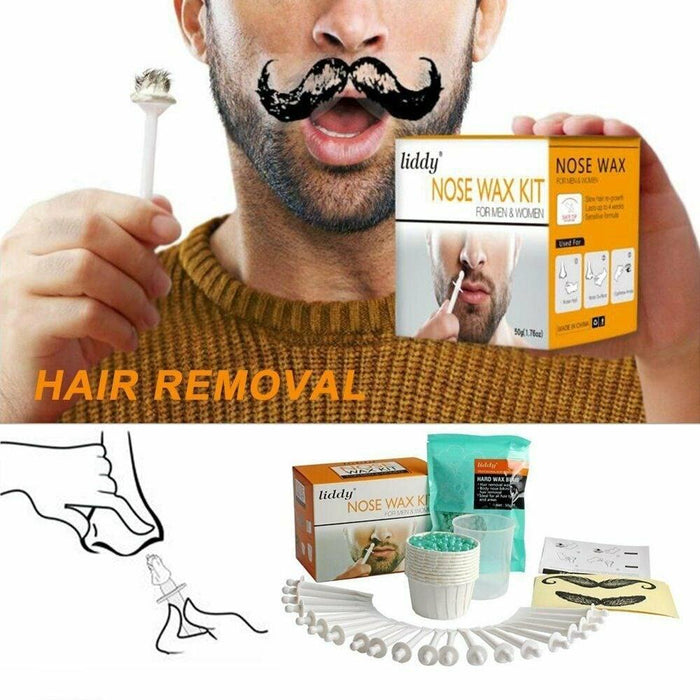 Nose Ear Hair Removal Wax Kit