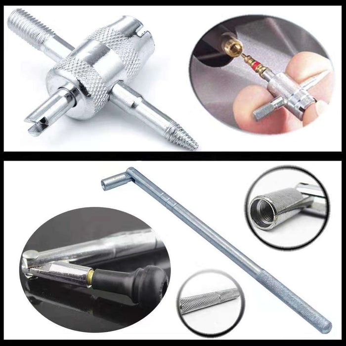 15PCS Tire Valve Stem Removal Tool Repair Kit