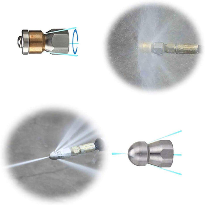 15M Drain/Pipe Cleaning for Pressure Washers