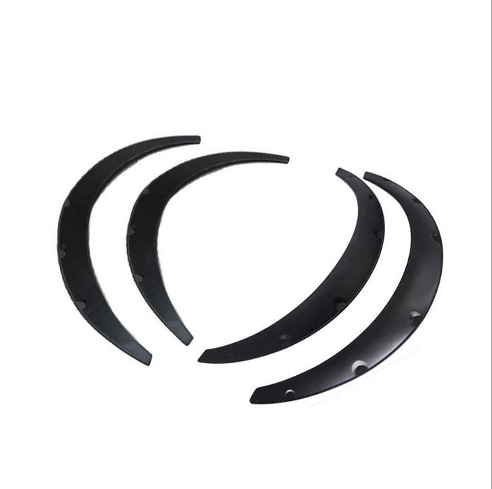 4pcs Car Fender Flares Flexible Body Wheel Arches Extra Wide Universal