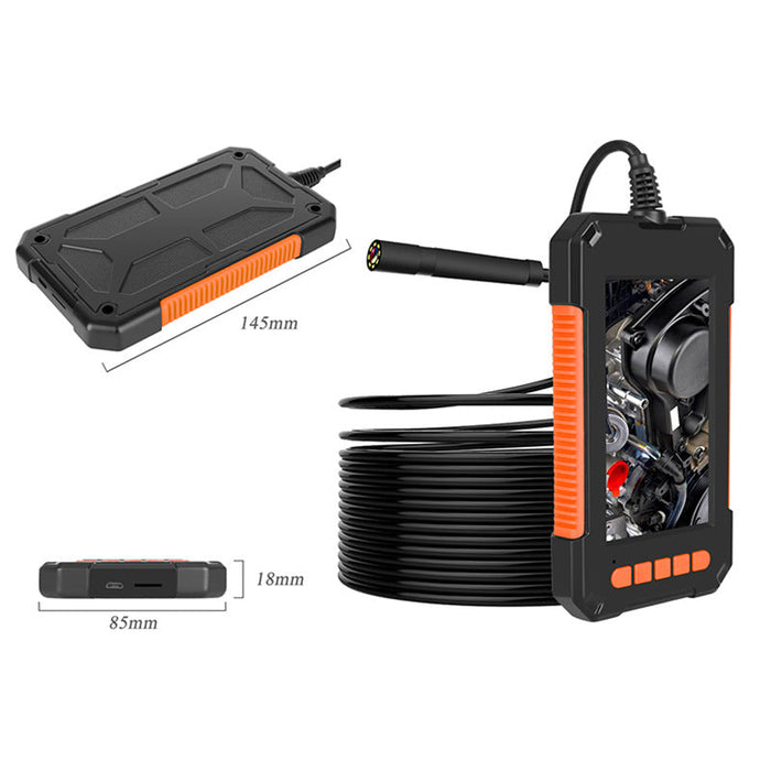 Industrial Endoscope Camera 1080P HD 4.3" LCD Screen Borescope Inspection Camera