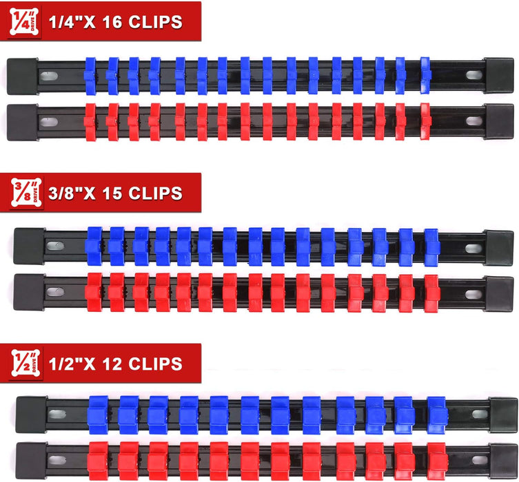 6PCS Socket Organizer