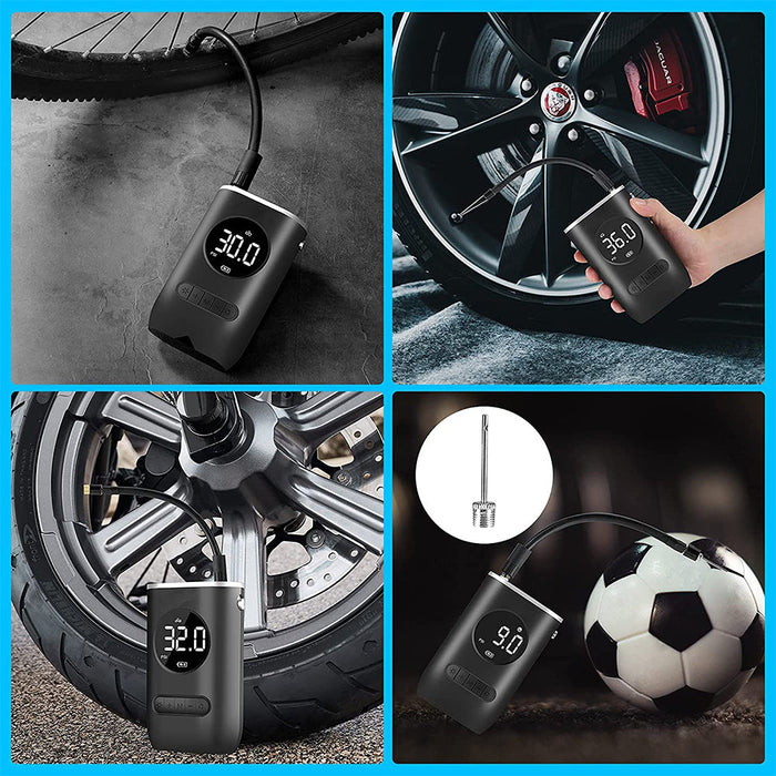 Portable Air Pump Compressor Tyre Inflator 150PSI