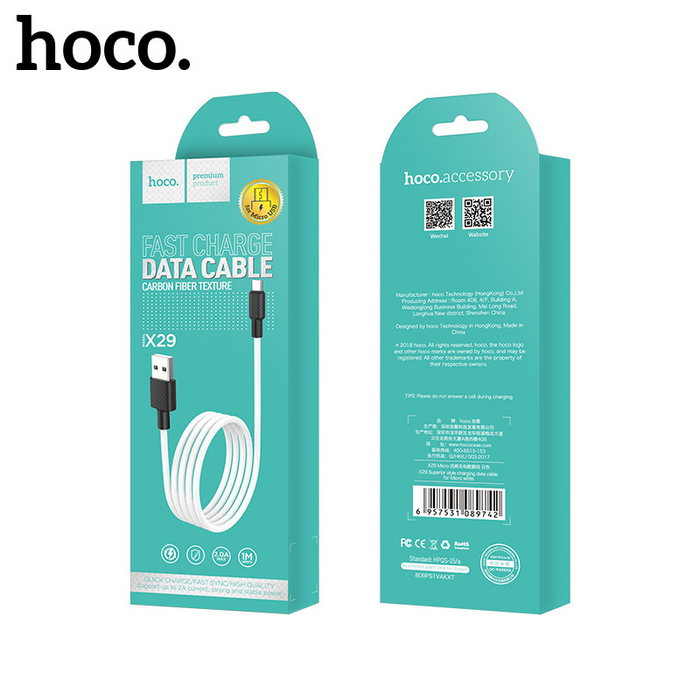 HOCO X29 Micro USB Cable