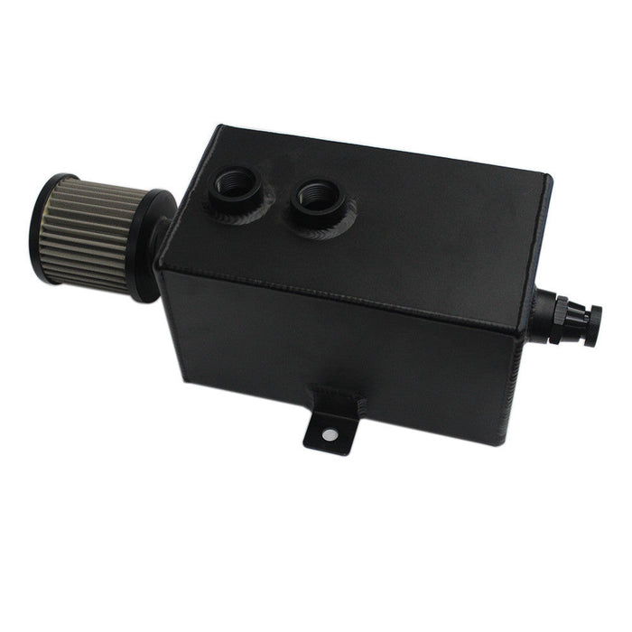2L Black Aluminum Oil Catch Can