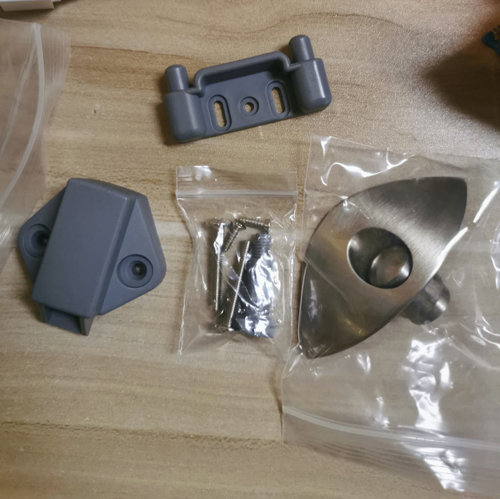 Handle Caravan RV Cupboard/Drawer Zinc Alloy Push Lock Latch Knob