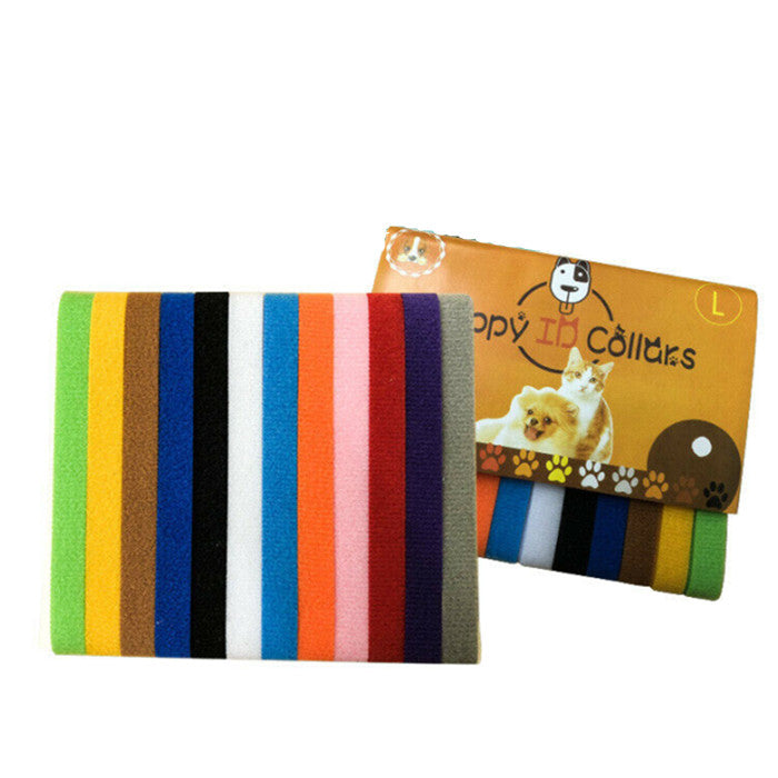 12 Colours Pet Whelping ID Collar Bands