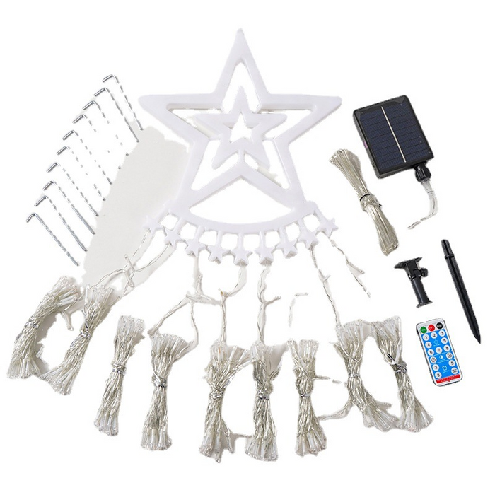 Christmas Lights Outdoor Waterfall Light Decoration