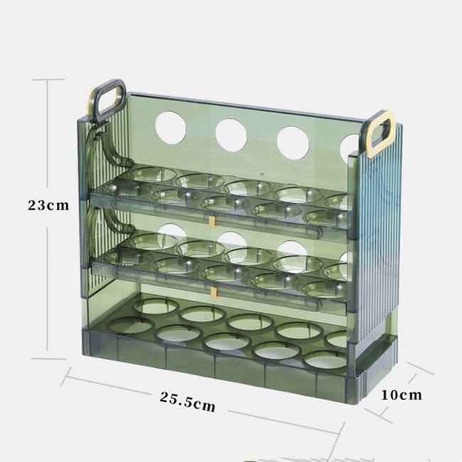 Refrigerator Egg Storage Box Holder Dispenser Organiser