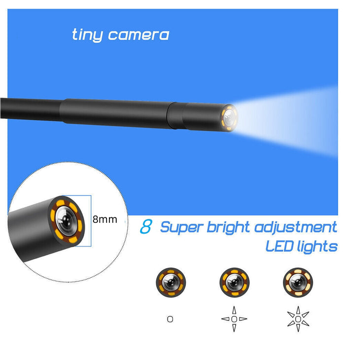 Industrial Endoscope Camera 1080P HD 4.3" LCD Screen Borescope Inspection Camera