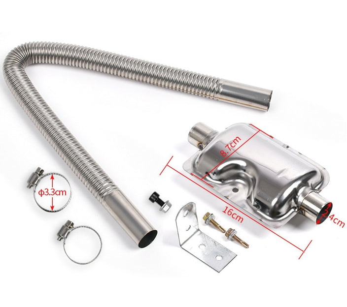 120cm Car Parking Air Heater Diesel Heater Exhaust Pipe Hose