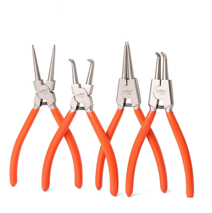 4pcs 7" Circlip Pliers Set
