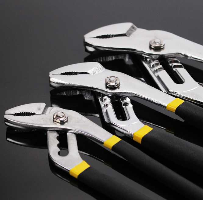 Multi Grip Groove Joint Water Pump Pliers 12'' Pipe Wrench New