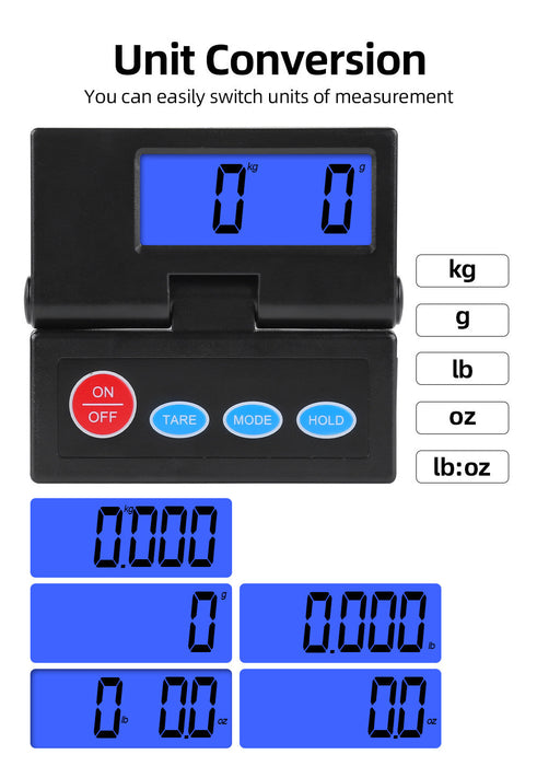 50KG Digital Electric Platform Scale Postal