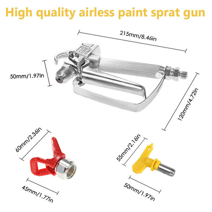 Airless Paint Sprayer Gun Replacement with 517 Tip Guard Airless Paint For Sprayer