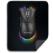 Playmax Black RGB Gaming Mouse and Mouse Mat Combo
