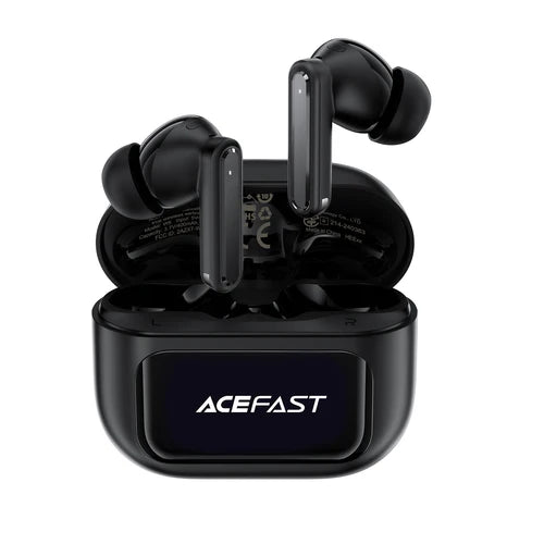 Acefast TWS Earbuds with Smart Screen, Noise Cancelling and IPX4