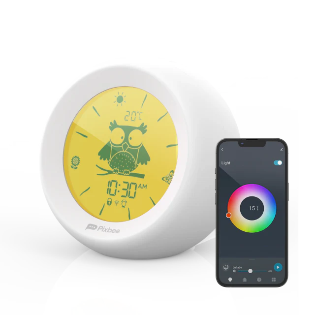 Pixbee Lullabi Baby Smart Sleep Trainer Clock