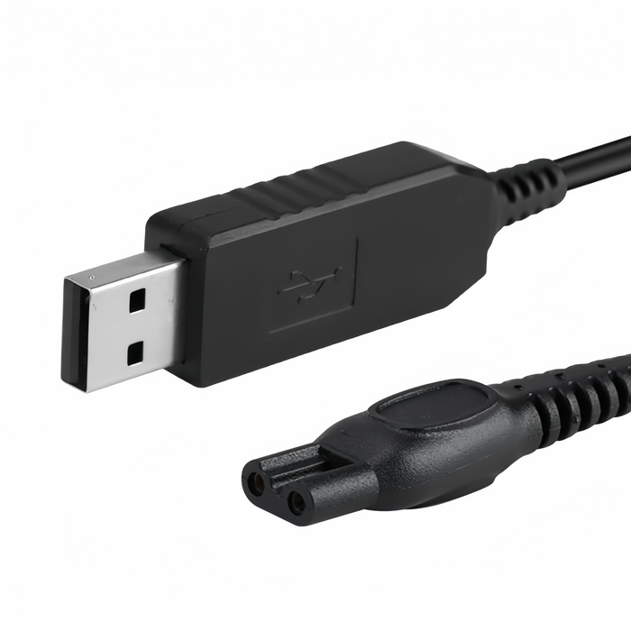15V USB Charger Cable for Philips HQ8505 Shavers & Norelco OneBlade