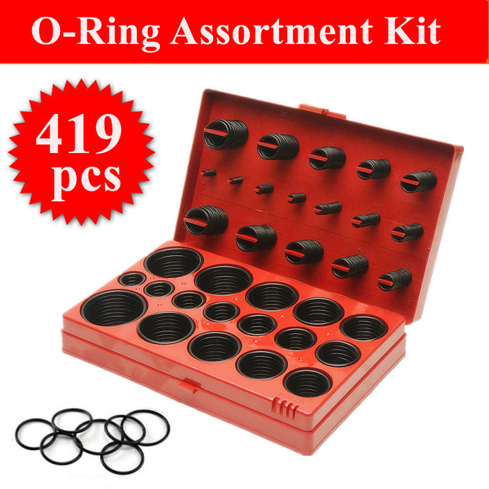 419pcs O-Ring Assortment Kit