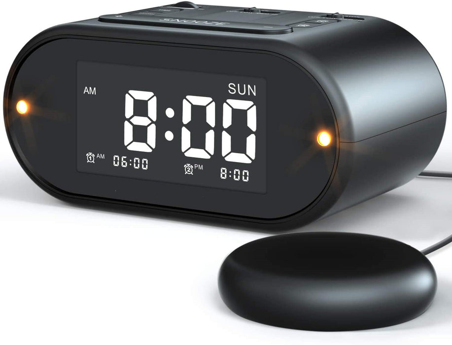 Super Loud Alarm Clock with Bed Shaker