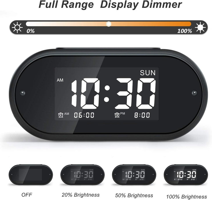 Super Loud Alarm Clock with Bed Shaker
