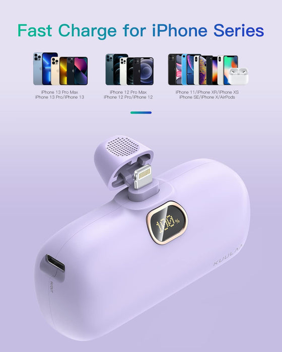 5000mAh iPhone Power Bank