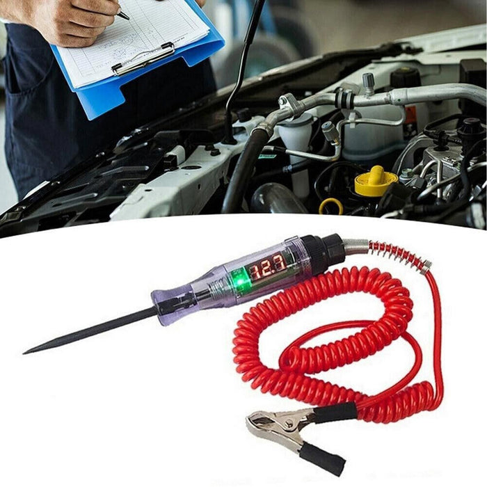 Auto Car Electrical Circuit Voltage Tester 5-90V Red