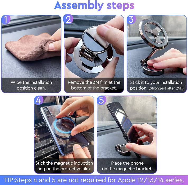 Car Phone Holder Magsafe iPhone Mount