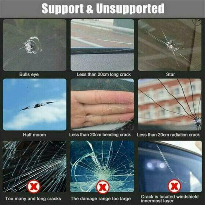 Windshield Repair Tool Kit