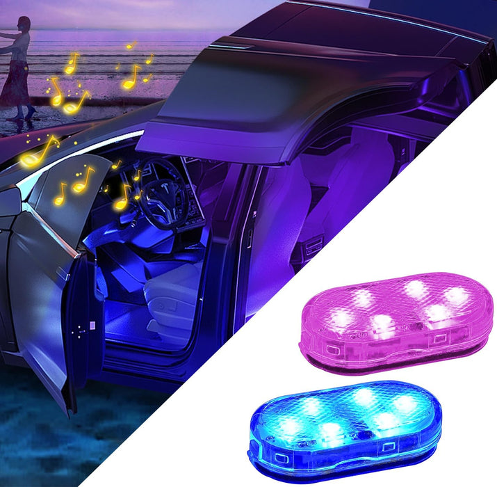 2Pcs Car Interior Lights