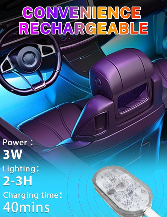 2Pcs Car Interior Lights