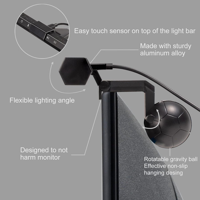 Computer Monitor Light Bar Desk Lamp 40cm