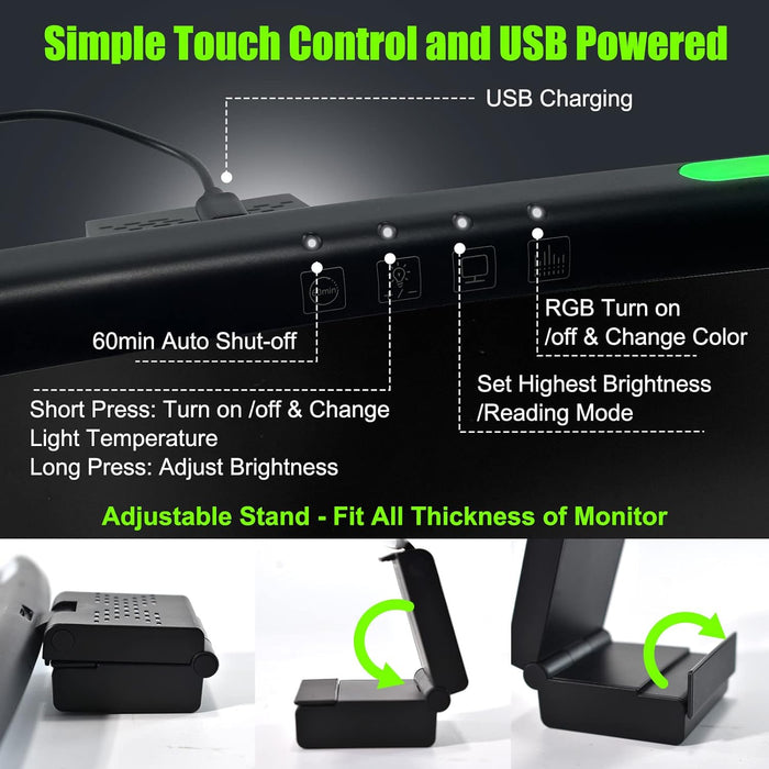 Curved Monitor Light Bar