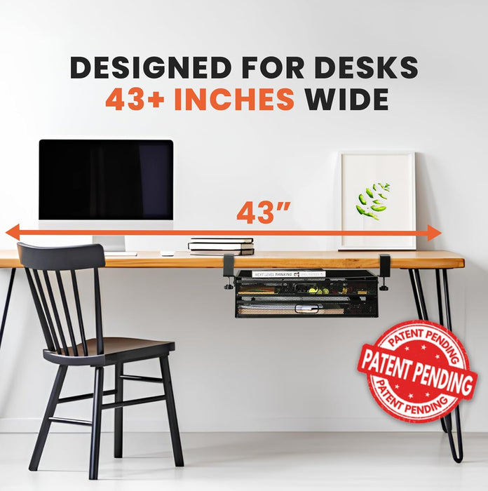 Under Desk Drawer Organizer