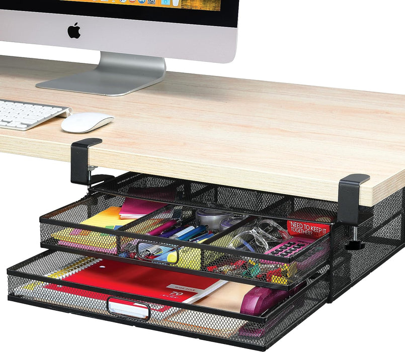 Under Desk Drawer Organizer