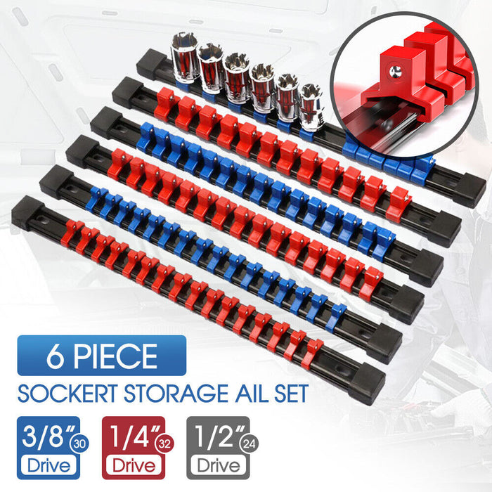 6PCS Socket Organizer