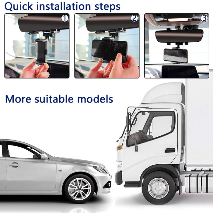 Car Rearview Mirror Phone Holder