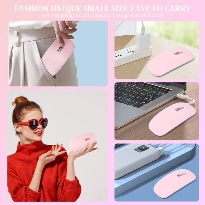 Mini UV LED Nail Lamp