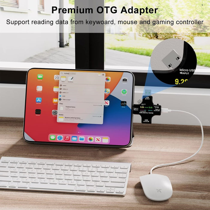Multifuntional USB C Power Meter