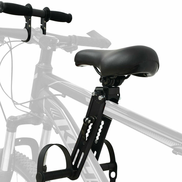 Front Mounted Child Bike Seat with Handlebar for Mountain Bikes