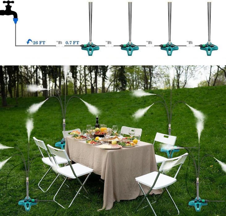 Standing Misting Cooling System